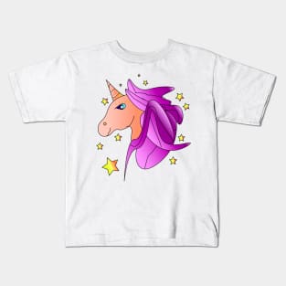 Unicorn pony design Kids T-Shirt